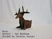 alt : Photo Origami Buck, Author : Jun Maekawa, Folded by Tatsuto Suzuki